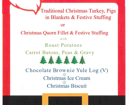Christmas Lunch Menu 2023